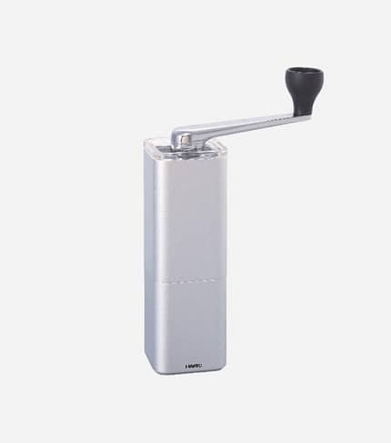 Coffee Mill "Prism" 24g silver
